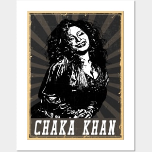 80s Chaka Khan Posters and Art